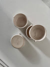 Contemporary mini cups - SET OF 4