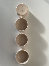 Load image into Gallery viewer, Contemporary mini cups - SET OF 4
